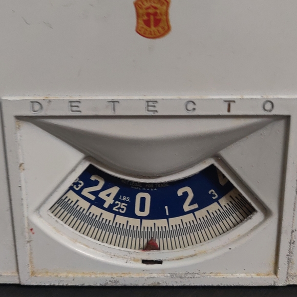 Vintage Detecto Enamel Scale - Picture 2 of 5